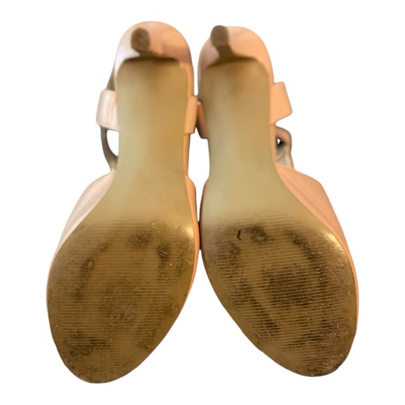 Nine West Womens infusion Leather Peep Toe Ankle Strap D-orsay Pumps ❤️ SZ 9 - Picture 5 of 7